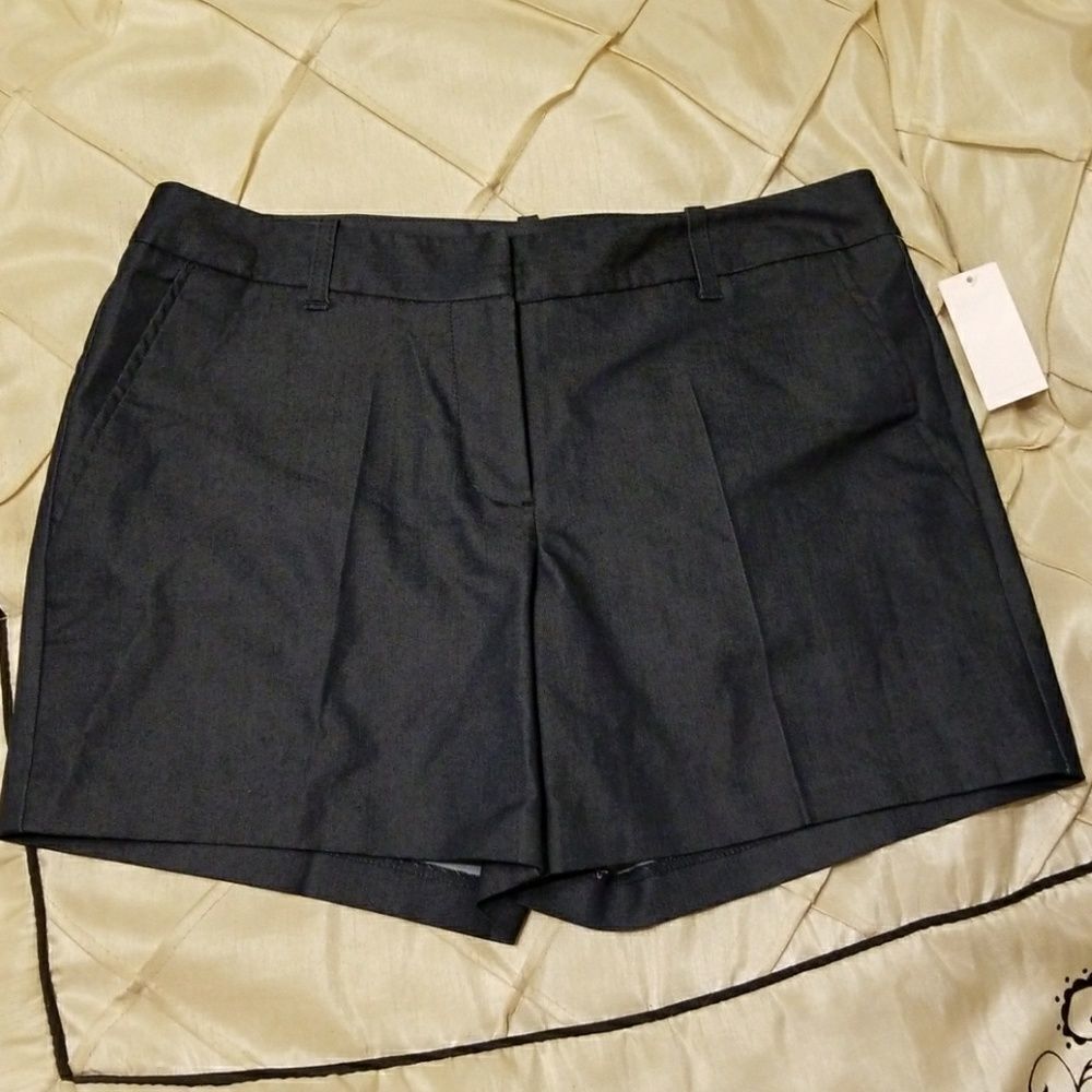 NWT Attention Black Ladies flat front shorts